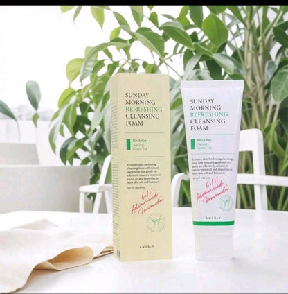 Sunday morning Refreshing cleansing foam.